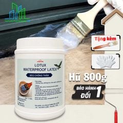 Keo chống thấm cho mọi bề mặt Waterproof Latex 800g chính hãng