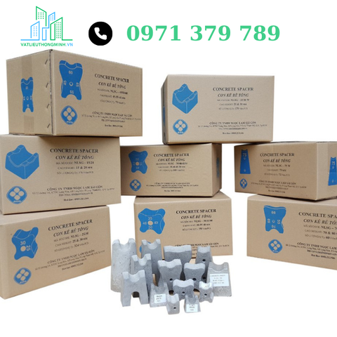 Con kê bê tông V2 - Viên kê bê tông V2