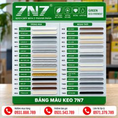 Keo Chà Ron Ngoài Trời 7N7 Epoxy 2 Thành Phần