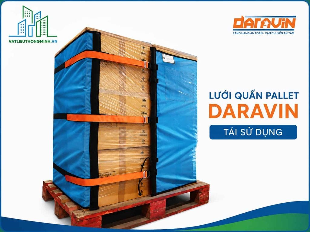 Lưới Quấn Pallet DARAVIN Tái Sử Dụng – Bền, Tiết Kiệm