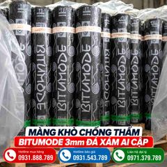 Màng Khò Chống Thấm Bitumode 3mm Đá Xám Ai Cập Giá Tốt