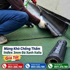 Màng Khò Chống Thấm Index 3mm Đá Xanh Italia Giá Tốt