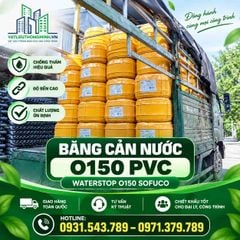 Băng Cản Nước O150 PVC | Waterstop O150 Sofuco