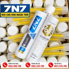 Keo Chà Ron Ngoài Trời 7N7 Epoxy 2 Thành Phần