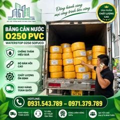Băng cản nước O250 - Chống thấm mạch ngừng