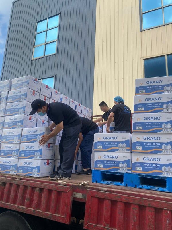Keo Chít Mạch Grano Resin 30 Màu Trong Nhà, Ngoài Trời