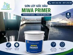 Miwa Primer – Sơn Lót Gốc Dầu Bitum Chống Thấm