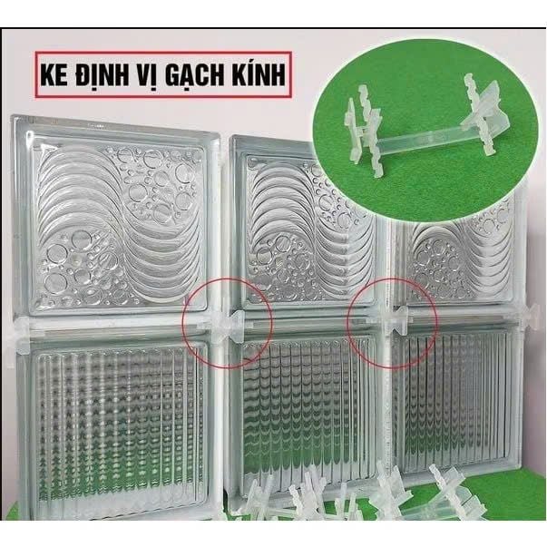 Ke định vị gạch kính - Ke gạch kính lấy sáng
