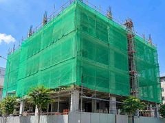 Lưới Bao Che Công Trình Xây Dựng Xanh Lá HDPE, Giá Tốt