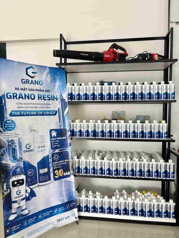 Keo Chít Mạch Grano Resin 30 Màu Trong Nhà, Ngoài Trời