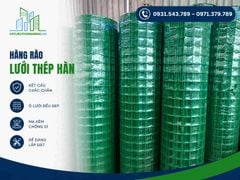 Hàng Rào Lưới Thép Hàn Mạ Kẽm – Lưới Hàng Rào Giá Tốt