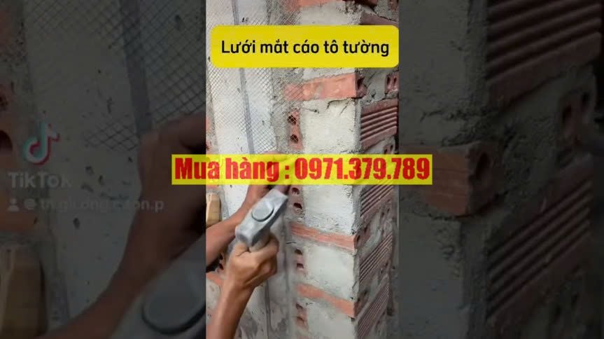 Lưới mắt cáo tô tường chống nứt 2025