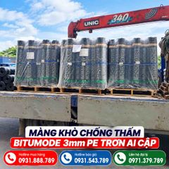 Màng Khò Chống Thấm Bitumode 3mm PE Trơn Ai Cập Giá Tốt