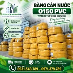 Băng Cản Nước O150 PVC | Waterstop O150 Sofuco