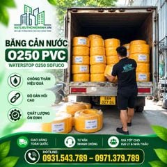 Băng cản nước O250 - Chống thấm mạch ngừng