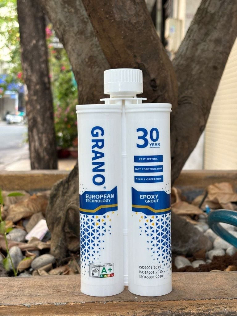 Keo chít mạch GRANO Epoxy 2 thành phần chính hãng