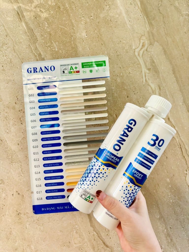 Keo chà ron GRANO gốc Epoxy 2 thành phần giá rẻ