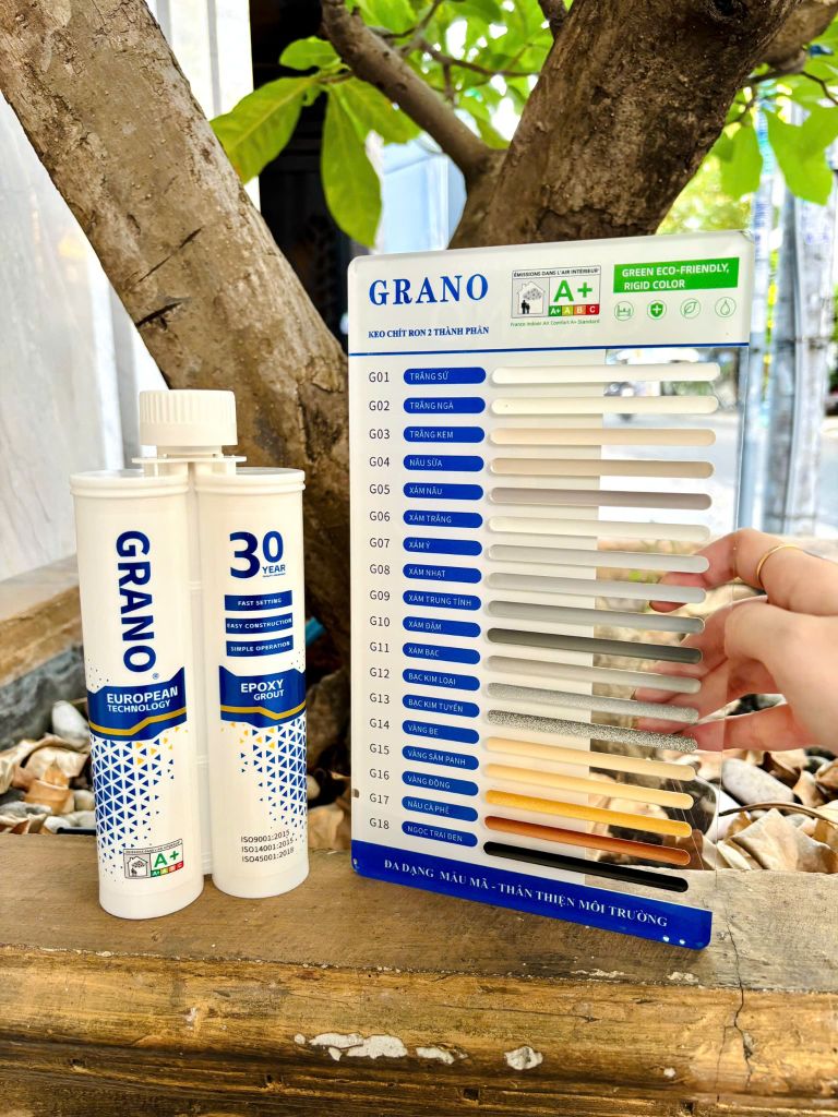 Keo chà ron GRANO gốc Epoxy 2 thành phần giá rẻ