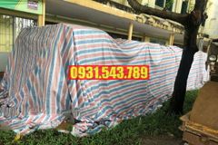 Bạt sọc 3 màu khổ 4Mx50M