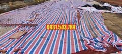 Bạt sọc 3 màu khổ 4Mx50M