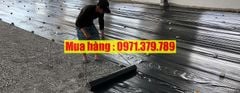 Nilon lót sàn màu đen đổ bê tông 2025 - Màng PE màu đen