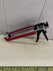 Súng Bơm Keo Ramset G5 Pro 600ml Khoan Cấy Thép Chuyên Dụng - Bắn keo Ramset