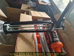 Súng Bơm Keo Ramset G5 Pro 600ml Khoan Cấy Thép Chuyên Dụng - Bắn keo Ramset