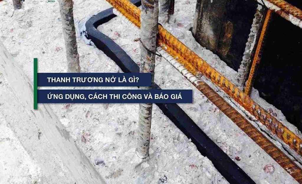 Thanh trương nở - Băng trương nở - Cao su trương nở