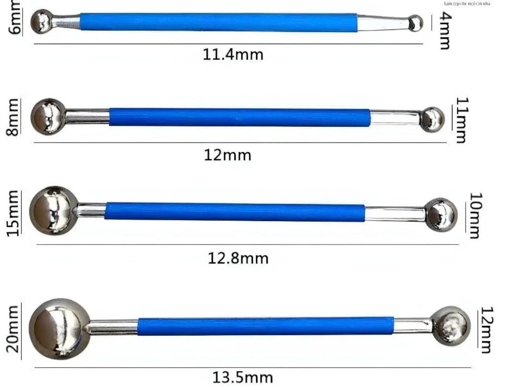 Bộ Bi Cầu Chà Ron Epoxy – Dụng Cụ Miết Ron Chuyên Dụng
