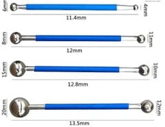 Bộ Bi Cầu Chà Ron Epoxy – Dụng Cụ Miết Ron Chuyên Dụng