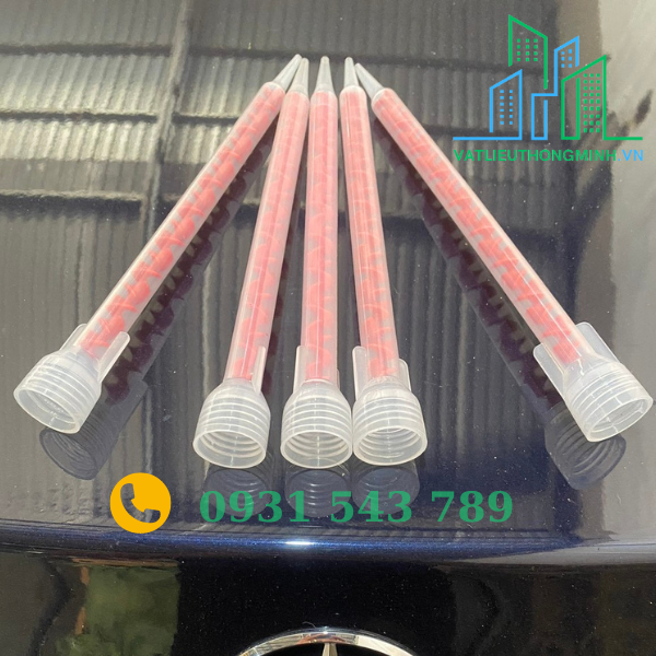 Combo 5 Vòi trộn bắn keo chà ron Epoxy 2 Thành Phần