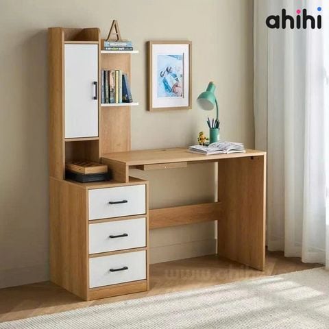 Bàn học cho bé Ahihi811 – Góc học tập ngăn nắp, hiện đại
