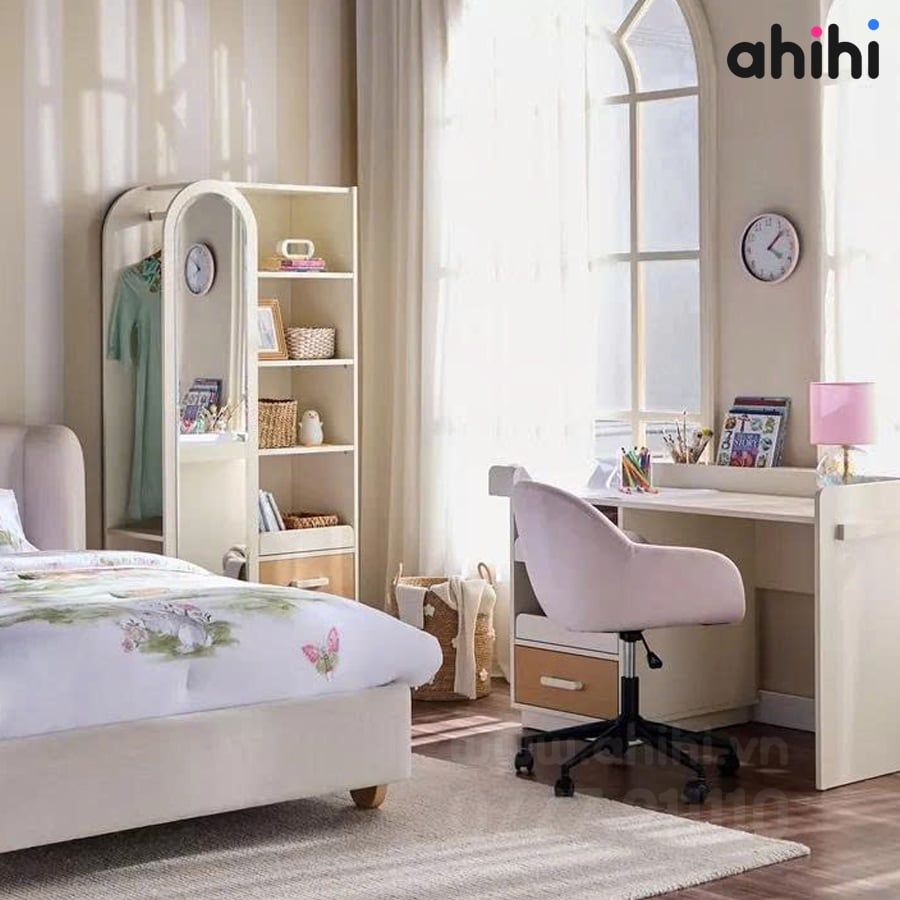 Bàn học cho bé Ahihi809 – Thiết kế tiện dụng