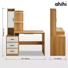 Bàn học cho bé Ahihi811 – Góc học tập ngăn nắp, hiện đại