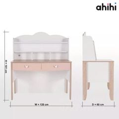 Bàn học cho bé Ahihi810 – Gọn gàng và tiện dụng
