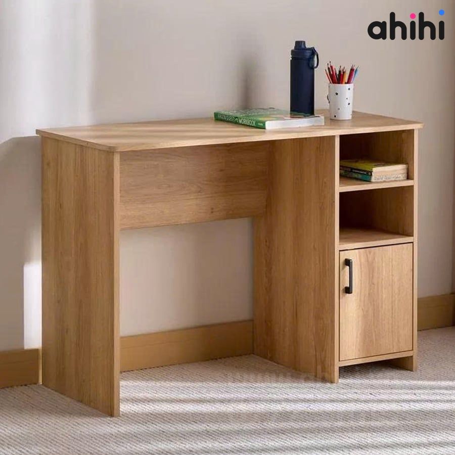 Bàn học cho bé ahihi802 – Thiết kế hiện đại, gọn gàng góc học tập