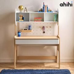 Bàn học cho bé Ahihi808 – Góc học tập ngăn nắp cho Bé