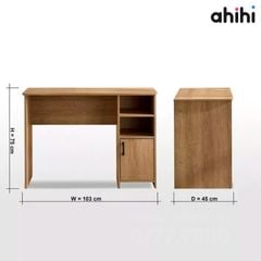 Bàn học cho bé ahihi802 – Thiết kế hiện đại, gọn gàng góc học tập