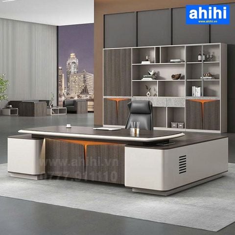 Bàn Giám Đốc Ahihi105 – Tối Giản Hiện Đại, Sang Trọng Cho Lãnh Đạo