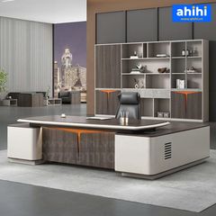 Bàn Giám Đốc Ahihi105 – Tối Giản Hiện Đại, Sang Trọng Cho Lãnh Đạo