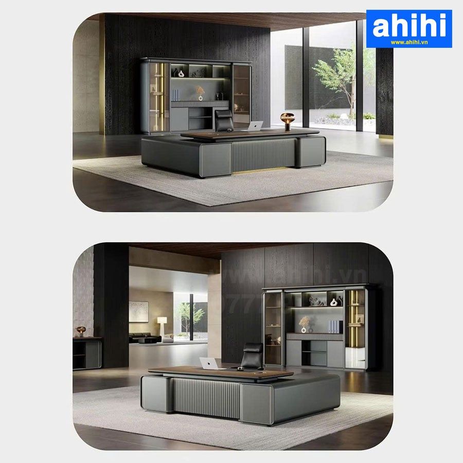 Bàn Giám Đốc Ahihi103 – Đẳng Cấp Lãnh Đạo, Nâng Tầm Không Gian Làm Việc