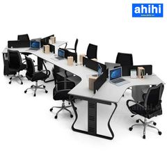 Cụm bàn làm việc chữ V ahihi459