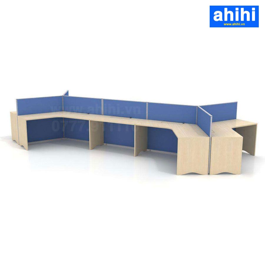Cụm bàn làm việc chữ V ahihi460
