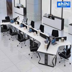 Cụm bàn làm việc chữ V ahihi459