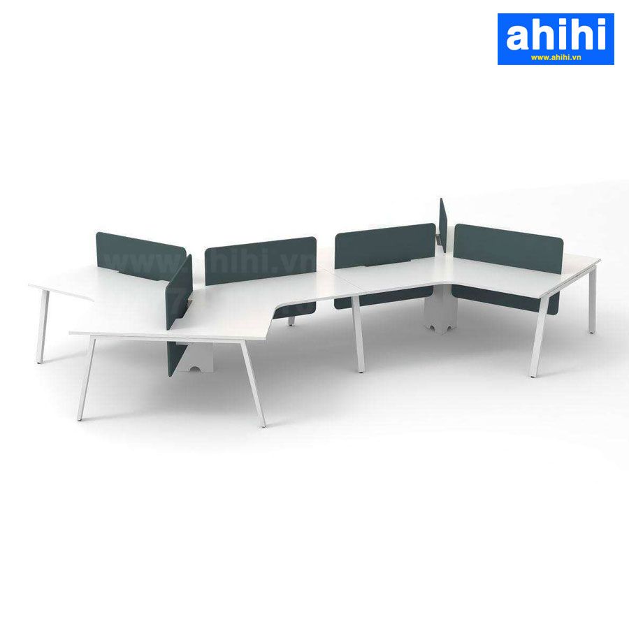 Cụm bàn làm việc chữ V ahihi461
