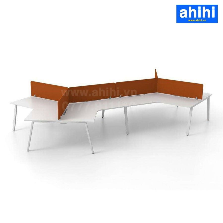 Cụm bàn làm việc chữ V ahihi462