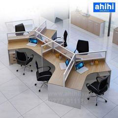 Cụm bàn làm việc chữ V ahihi454