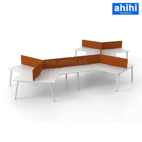 Cụm bàn làm việc chữ V ahihi462