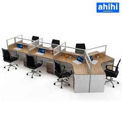 Cụm bàn làm việc chữ V ahihi454