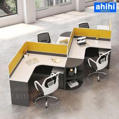 Cụm bàn làm việc chữ V ahihi455